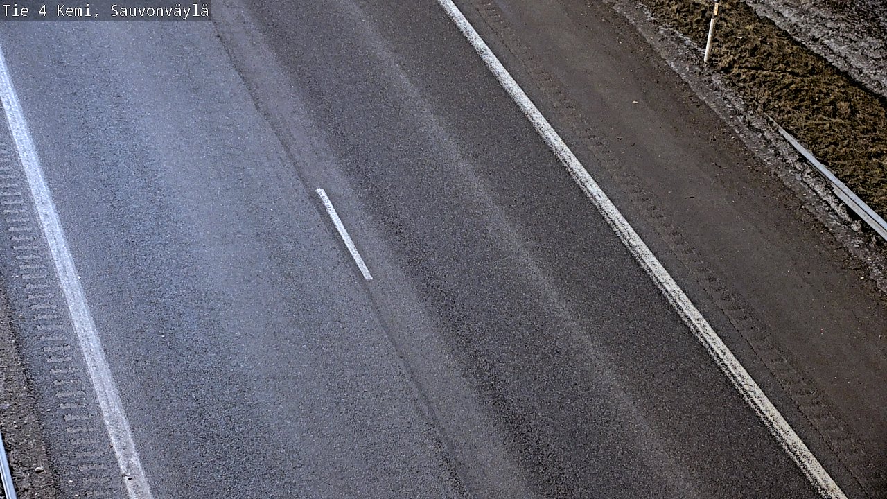 Kelikamerat Kuva Tie 4 Kemi, Sauvonväylä, Kemi, Lappi