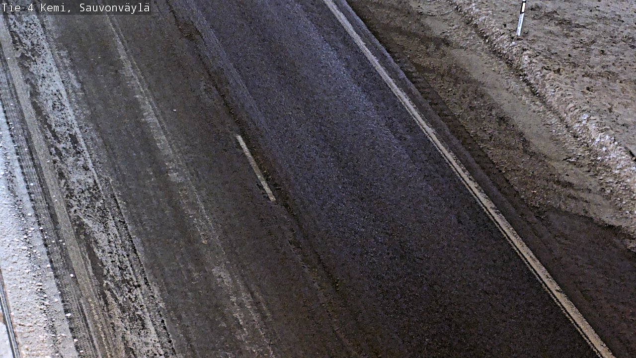 Weather Camera Image Road 4 Kemi, Sauvonväylä, Kemi, Lappi