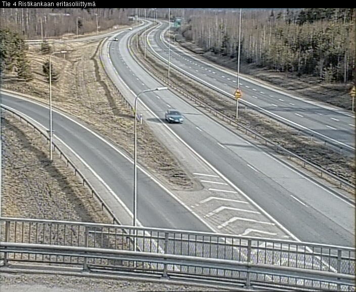 Weather Camera Image Väg 4 Kemi, Ristikangas, Kemi, Lappi