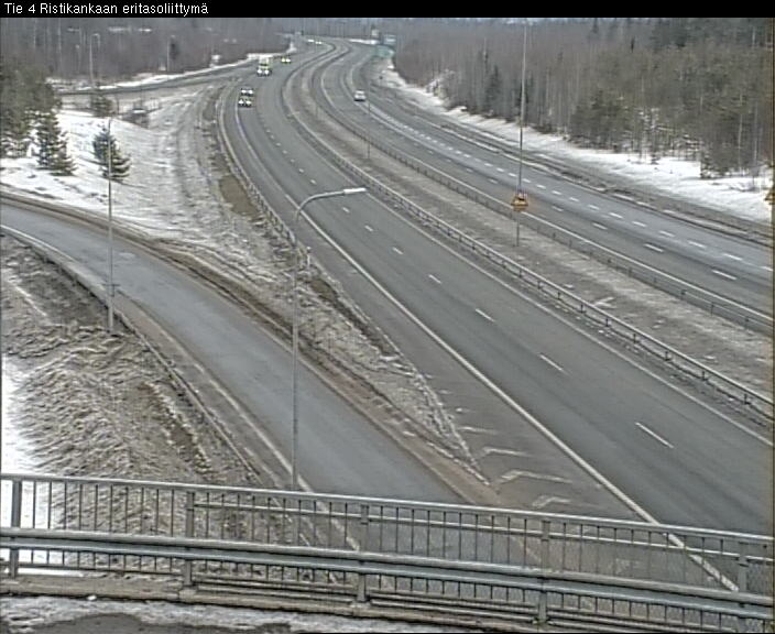 Weather Camera Image Väg 4 Kemi, Ristikangas, Kemi, Lappi