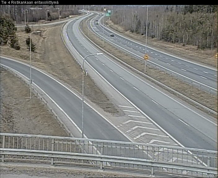 Weather Camera Image Väg 4 Kemi, Ristikangas, Kemi, Lappi