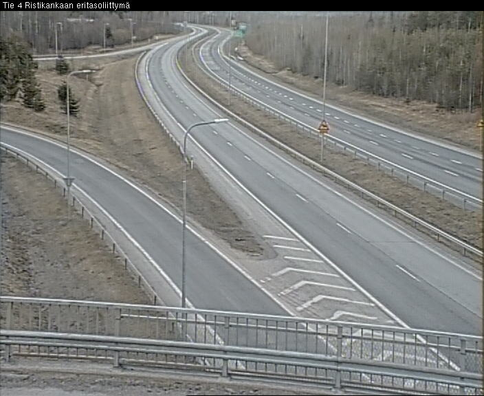 Weather Camera Image Väg 4 Kemi, Ristikangas, Kemi, Lappi