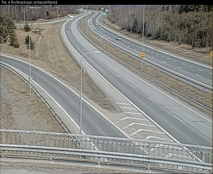 Weather Camera Image Väg 4 Kemi, Ristikangas, Kemi, Lappi