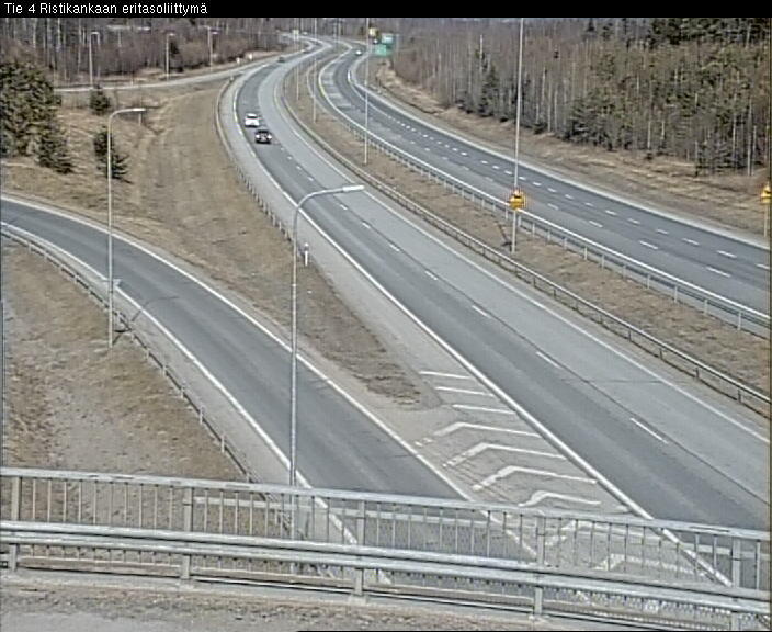 Weather Camera Image Väg 4 Kemi, Ristikangas, Kemi, Lappi