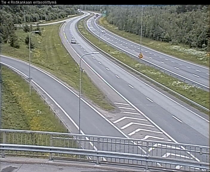 Weather Camera Image Väg 4 Kemi, Ristikangas, Kemi, Lappi