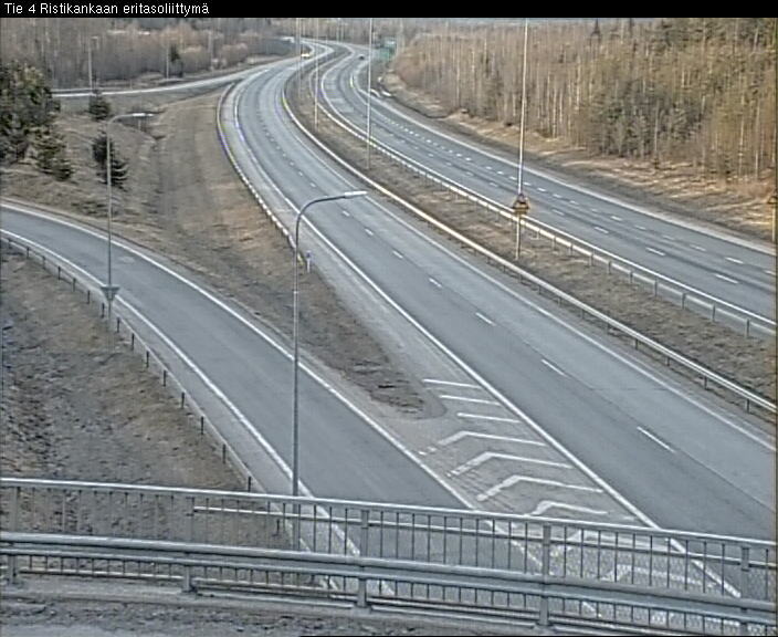 Weather Camera Image Väg 4 Kemi, Ristikangas, Kemi, Lappi