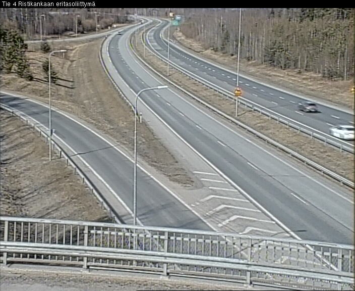 Weather Camera Image Väg 4 Kemi, Ristikangas, Kemi, Lappi
