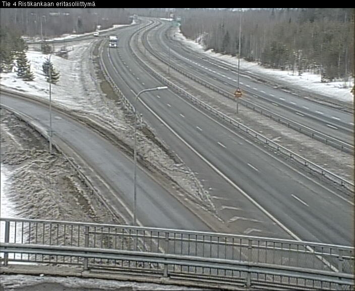 Weather Camera Image Väg 4 Kemi, Ristikangas, Kemi, Lappi