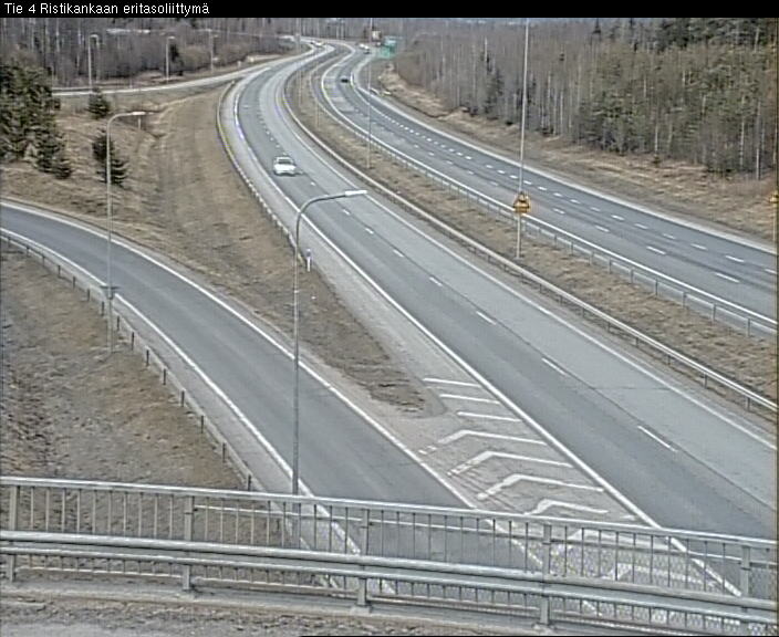 Weather Camera Image Väg 4 Kemi, Ristikangas, Kemi, Lappi