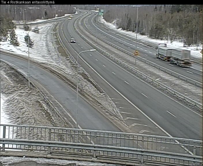 Weather Camera Image Väg 4 Kemi, Ristikangas, Kemi, Lappi