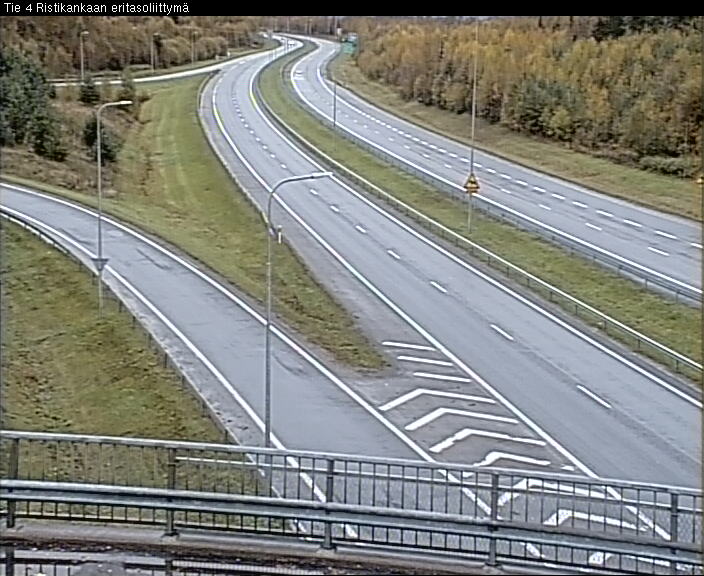 Weather Camera Image Väg 4 Kemi, Ristikangas, Kemi, Lappi