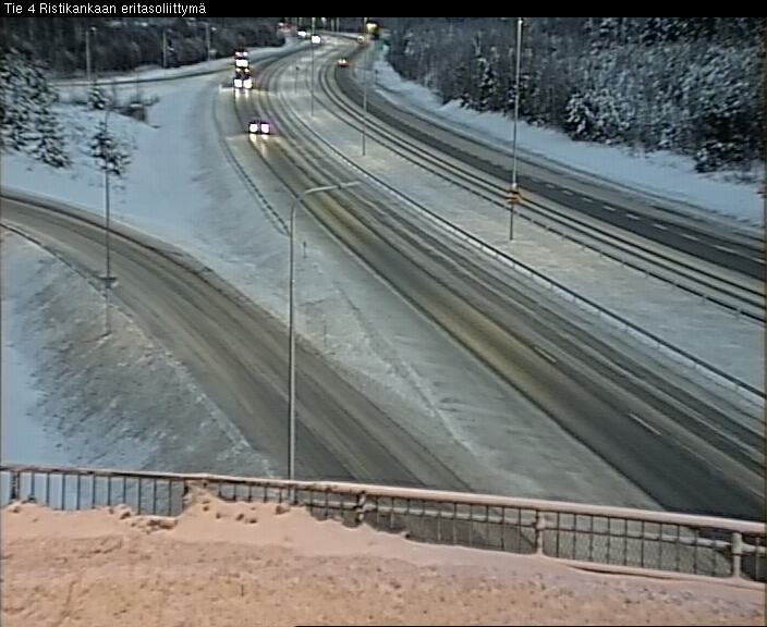 Weather Camera Image Väg 4 Kemi, Ristikangas, Kemi, Lappi