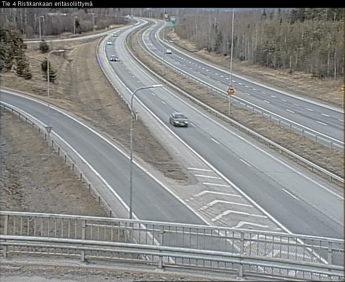 Weather Camera Image Väg 4 Kemi, Ristikangas, Kemi, Lappi
