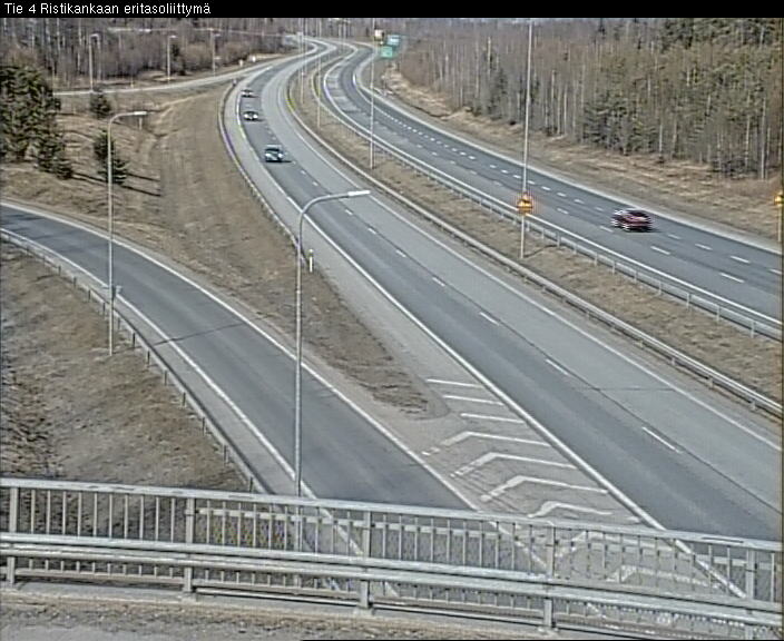 Weather Camera Image Väg 4 Kemi, Ristikangas, Kemi, Lappi