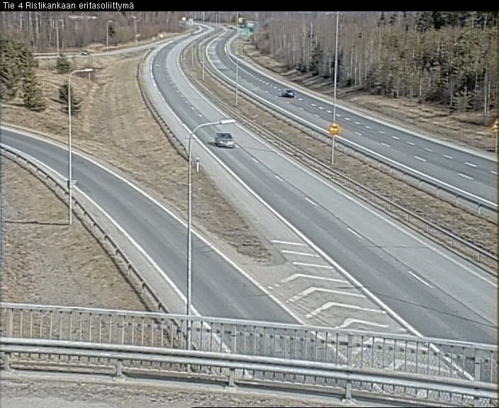 Weather Camera Image Väg 4 Kemi, Ristikangas, Kemi, Lappi