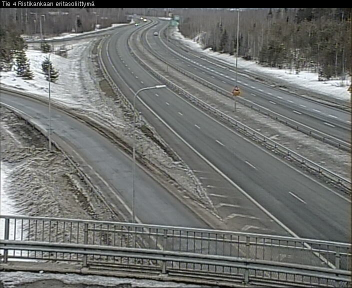 Weather Camera Image Väg 4 Kemi, Ristikangas, Kemi, Lappi