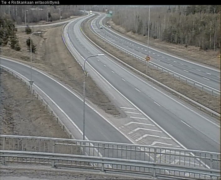 Weather Camera Image Väg 4 Kemi, Ristikangas, Kemi, Lappi