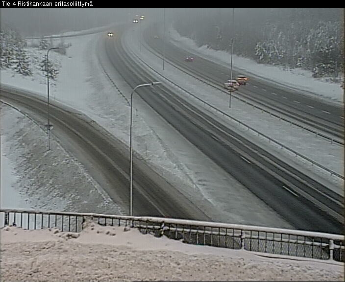 Weather Camera Image Väg 4 Kemi, Ristikangas, Kemi, Lappi