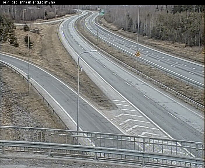 Weather Camera Image Väg 4 Kemi, Ristikangas, Kemi, Lappi