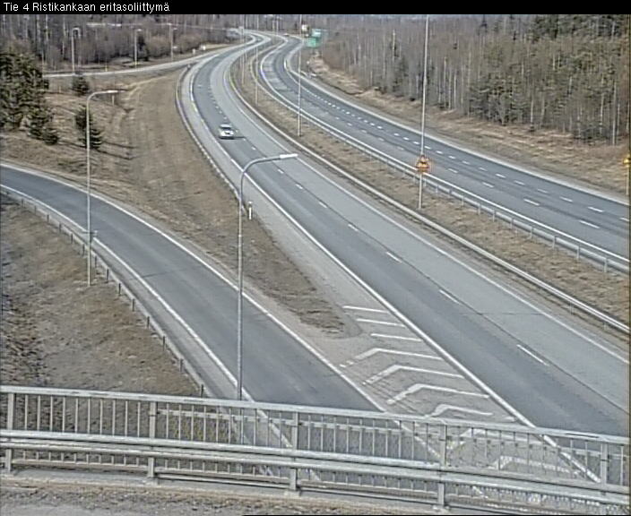Weather Camera Image Väg 4 Kemi, Ristikangas, Kemi, Lappi