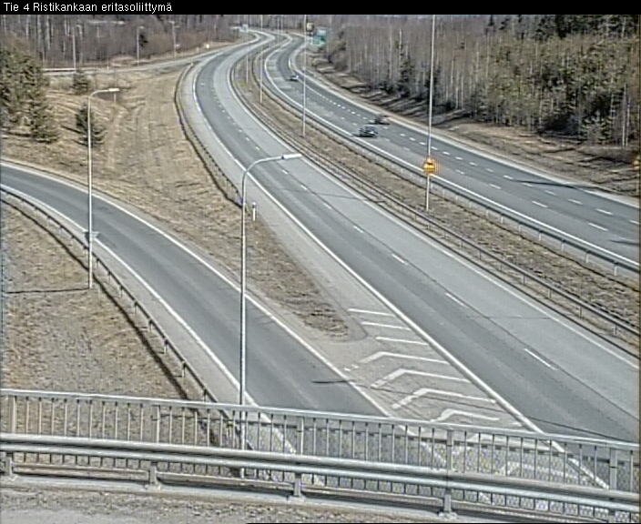 Weather Camera Image Väg 4 Kemi, Ristikangas, Kemi, Lappi