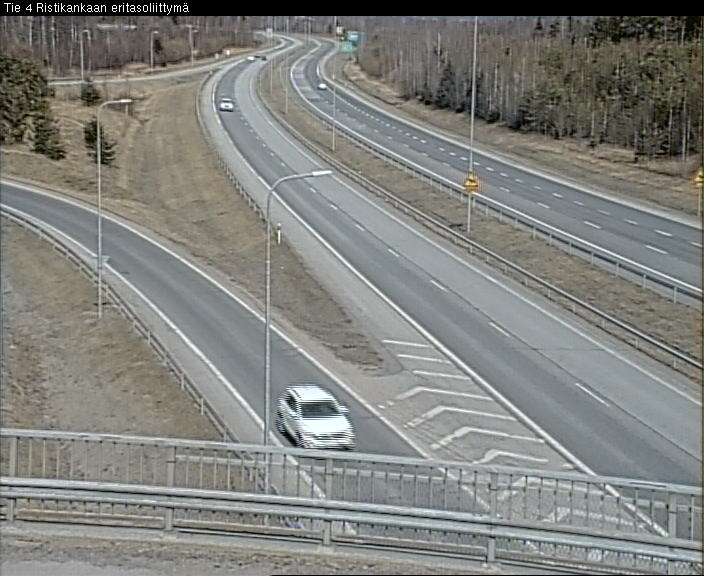 Weather Camera Image Väg 4 Kemi, Ristikangas, Kemi, Lappi