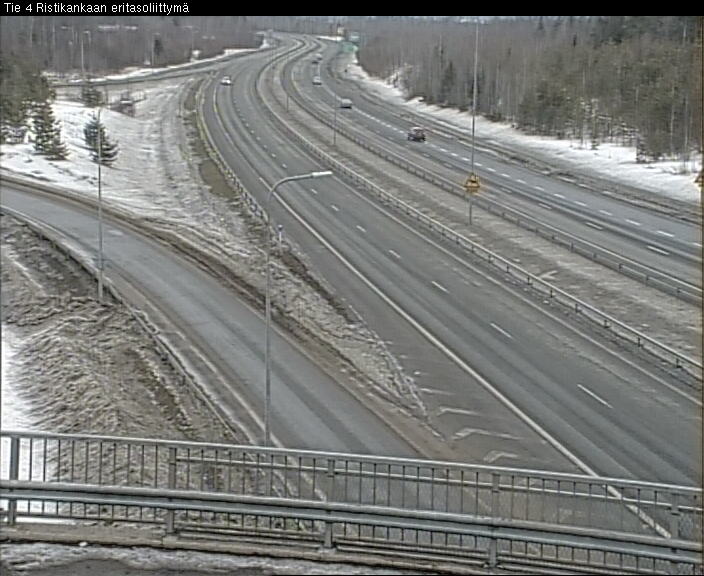 Weather Camera Image Väg 4 Kemi, Ristikangas, Kemi, Lappi