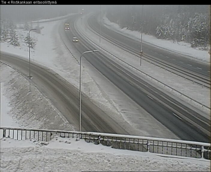 Weather Camera Image Väg 4 Kemi, Ristikangas, Kemi, Lappi