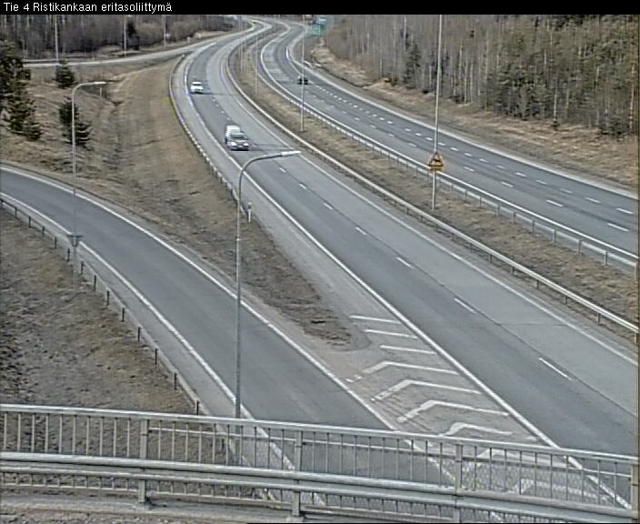 Weather Camera Image Väg 4 Kemi, Ristikangas, Kemi, Lappi