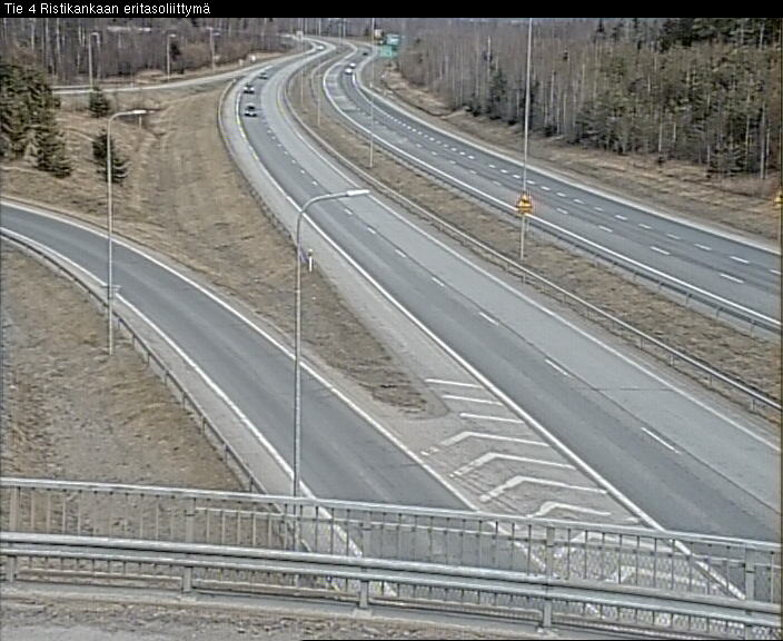 Weather Camera Image Väg 4 Kemi, Ristikangas, Kemi, Lappi