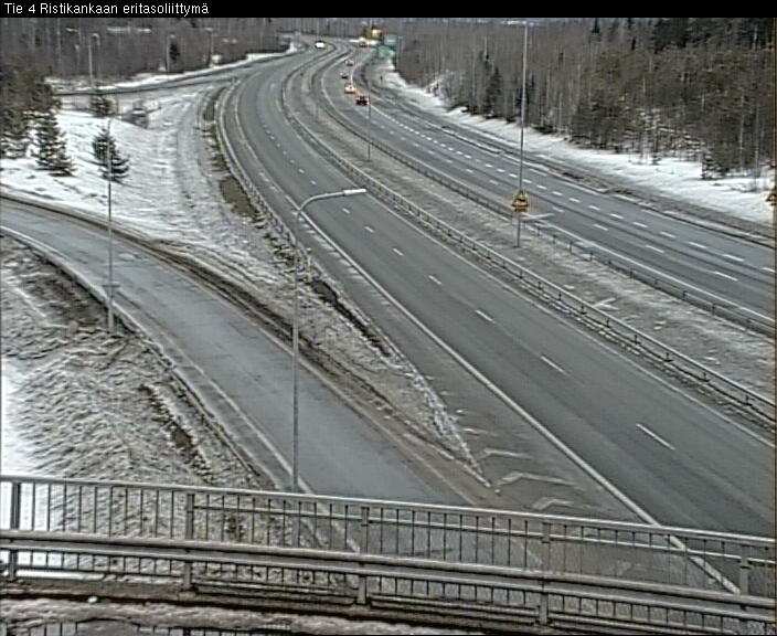 Weather Camera Image Väg 4 Kemi, Ristikangas, Kemi, Lappi