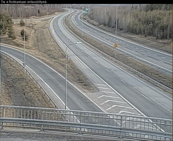 Weather Camera Image Väg 4 Kemi, Ristikangas, Kemi, Lappi