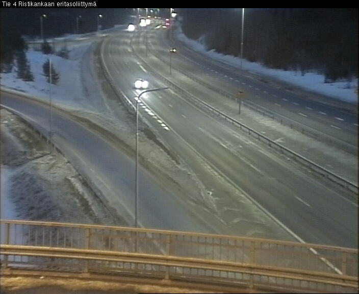 Weather Camera Image Väg 4 Kemi, Ristikangas, Kemi, Lappi