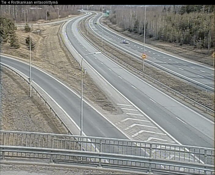 Weather Camera Image Väg 4 Kemi, Ristikangas, Kemi, Lappi