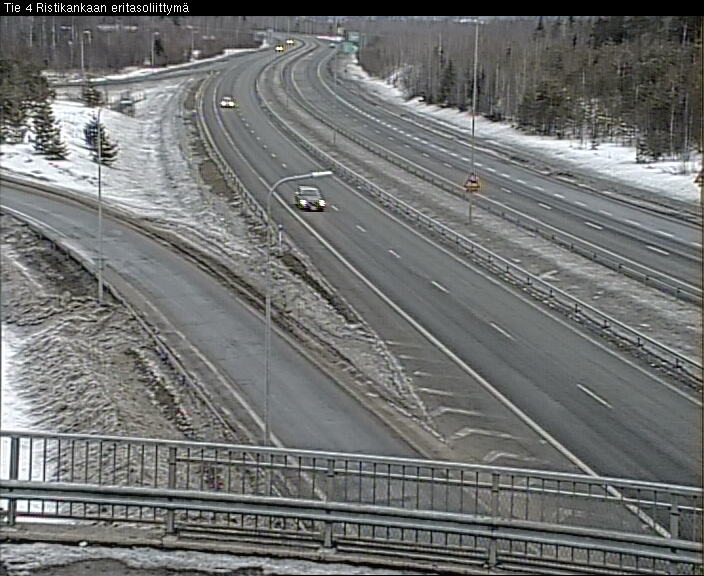 Weather Camera Image Väg 4 Kemi, Ristikangas, Kemi, Lappi