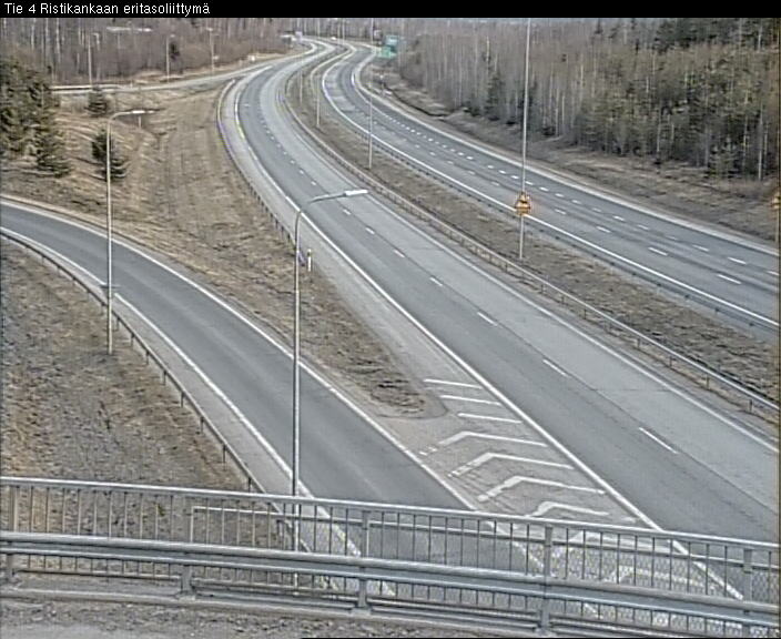 Weather Camera Image Väg 4 Kemi, Ristikangas, Kemi, Lappi