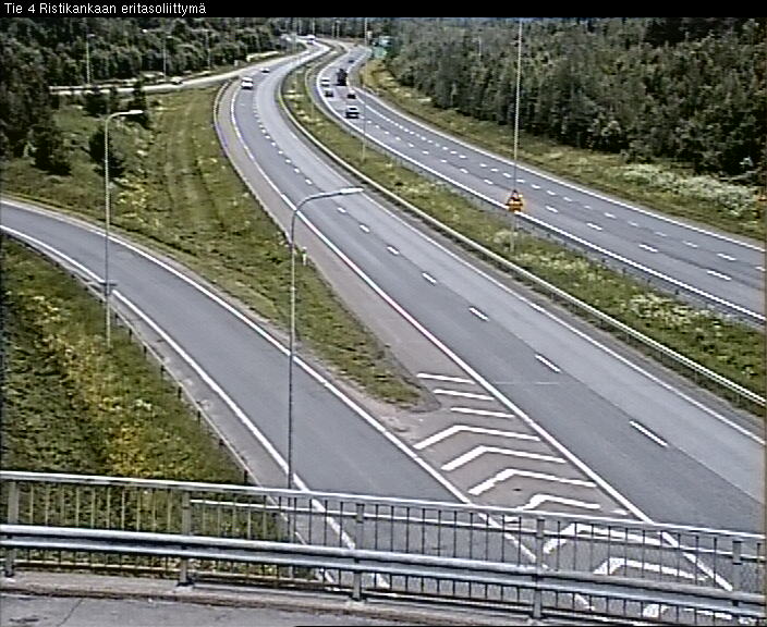 Weather Camera Image Väg 4 Kemi, Ristikangas, Kemi, Lappi