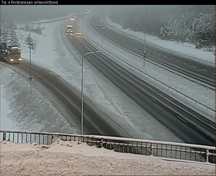 Weather Camera Image Väg 4 Kemi, Ristikangas, Kemi, Lappi