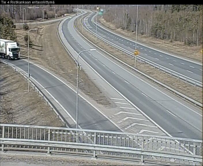 Weather Camera Image Väg 4 Kemi, Ristikangas, Kemi, Lappi