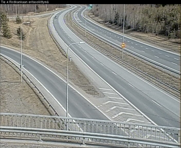 Weather Camera Image Väg 4 Kemi, Ristikangas, Kemi, Lappi