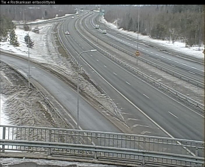 Weather Camera Image Väg 4 Kemi, Ristikangas, Kemi, Lappi