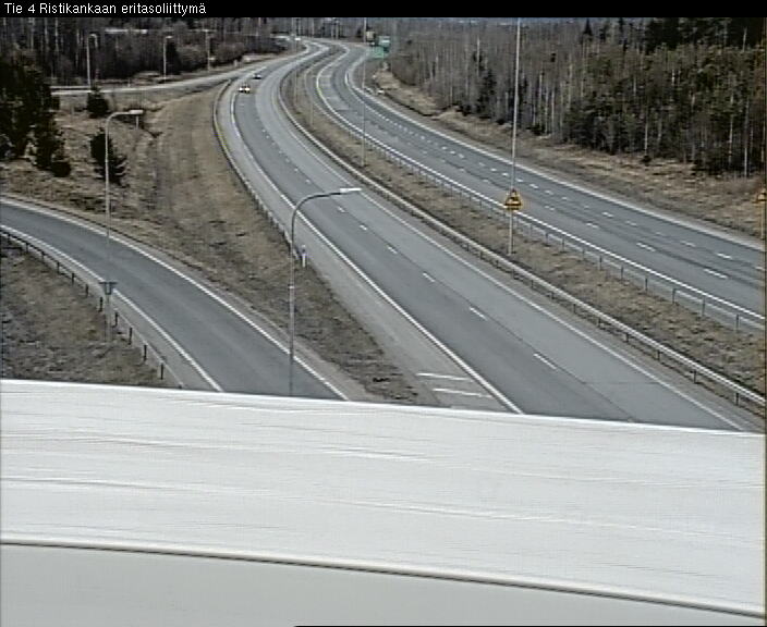 Weather Camera Image Väg 4 Kemi, Ristikangas, Kemi, Lappi