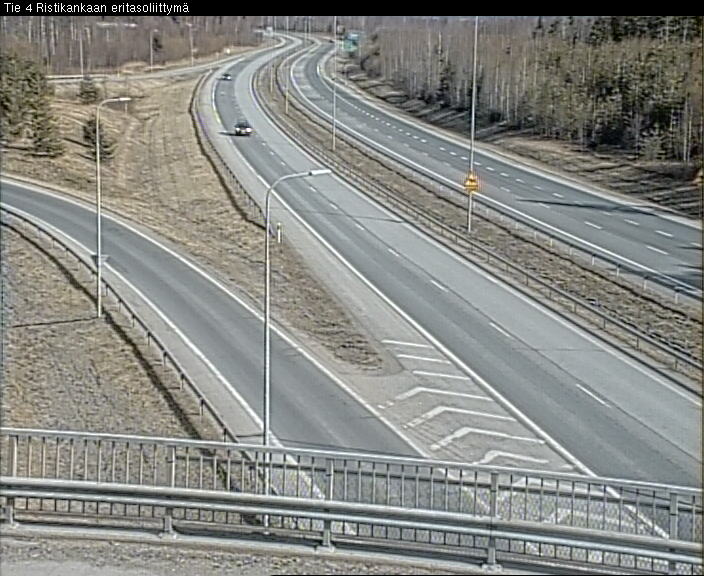 Weather Camera Image Väg 4 Kemi, Ristikangas, Kemi, Lappi