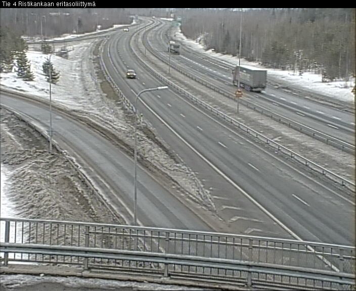 Weather Camera Image Väg 4 Kemi, Ristikangas, Kemi, Lappi