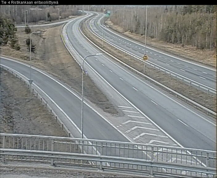 Weather Camera Image Väg 4 Kemi, Ristikangas, Kemi, Lappi