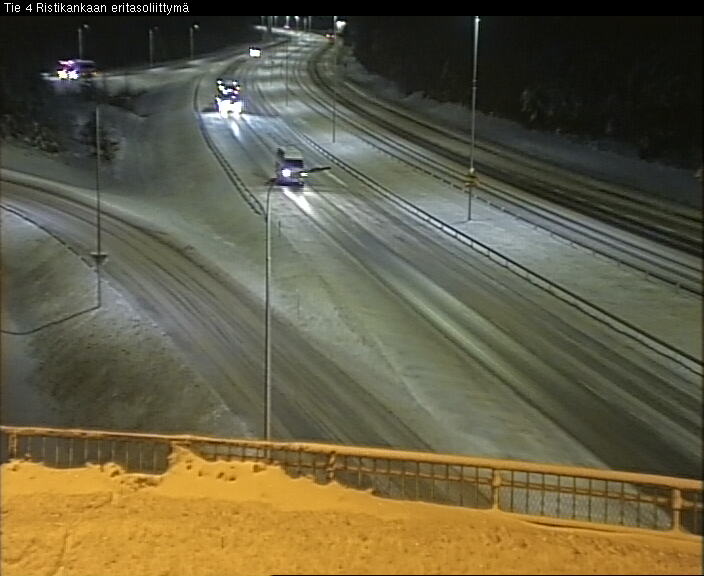 Weather Camera Image Väg 4 Kemi, Ristikangas, Kemi, Lappi