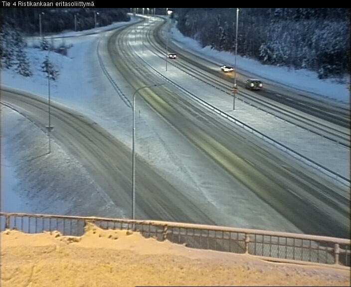 Weather Camera Image Väg 4 Kemi, Ristikangas, Kemi, Lappi