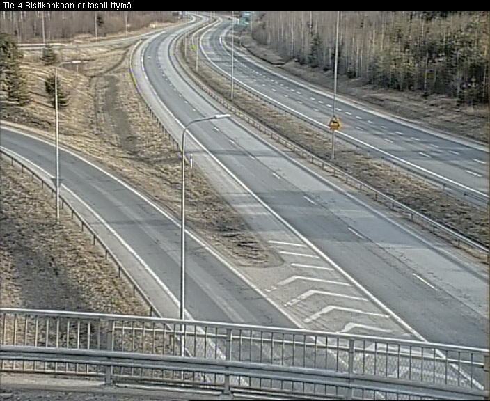 Weather Camera Image Väg 4 Kemi, Ristikangas, Kemi, Lappi