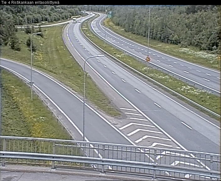 Weather Camera Image Väg 4 Kemi, Ristikangas, Kemi, Lappi