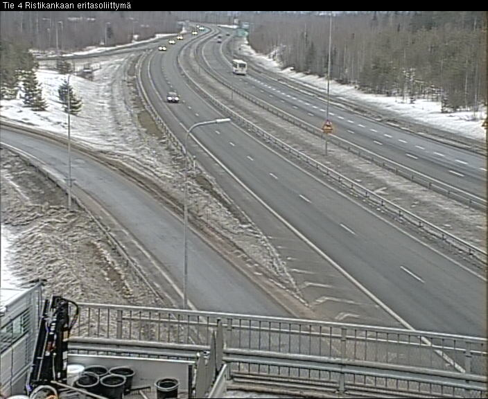 Weather Camera Image Väg 4 Kemi, Ristikangas, Kemi, Lappi